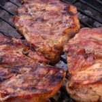 Nackensteaks vom Grillrost