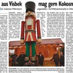 Riesen Nussknacker Zeitungsbericht